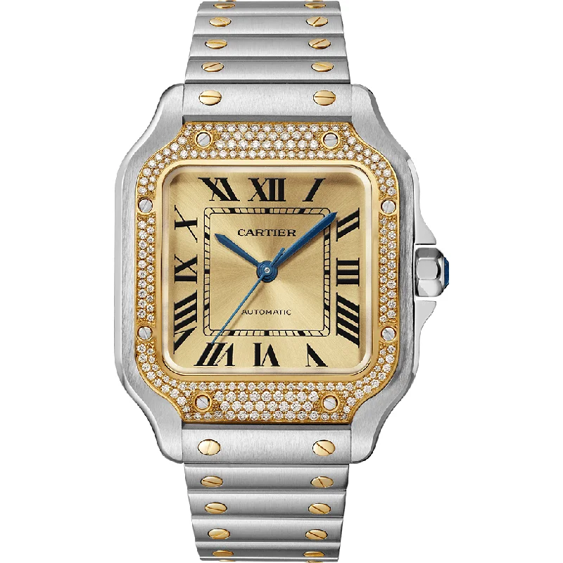 Santos de Cartier watch CRW3SA0007