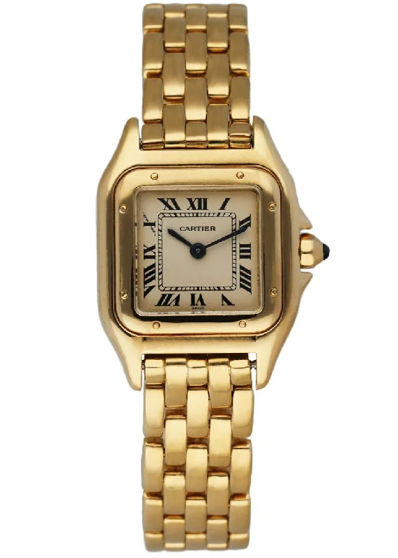 Cartier Panthere 18K Yellow Gold Ladies Watch