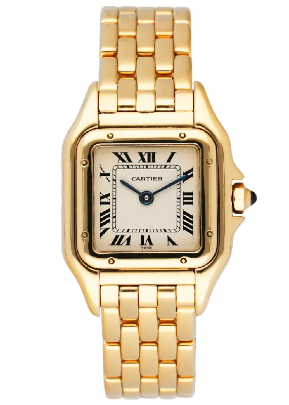 Cartier Panthere 1070 18K Yellow Gold Ladies Watch