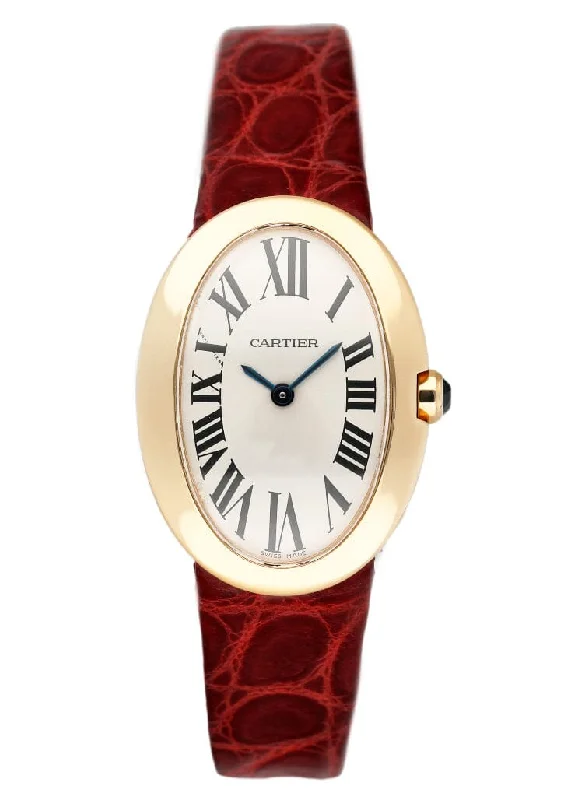 Cartier Baignoire W8000009 18K Yellow Gold Ladies Watch