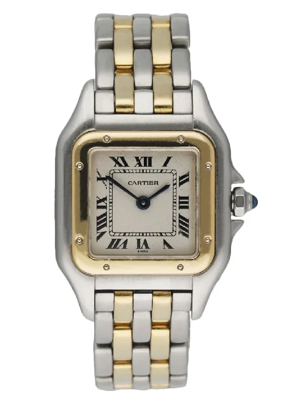 Cartier Panthere 1120 Two Tone Ladies Watch Box Papers