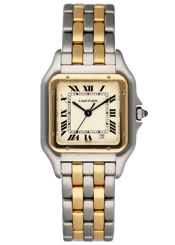 Cartier Panthere 1100 Midsize Two Tone Ladies Watch