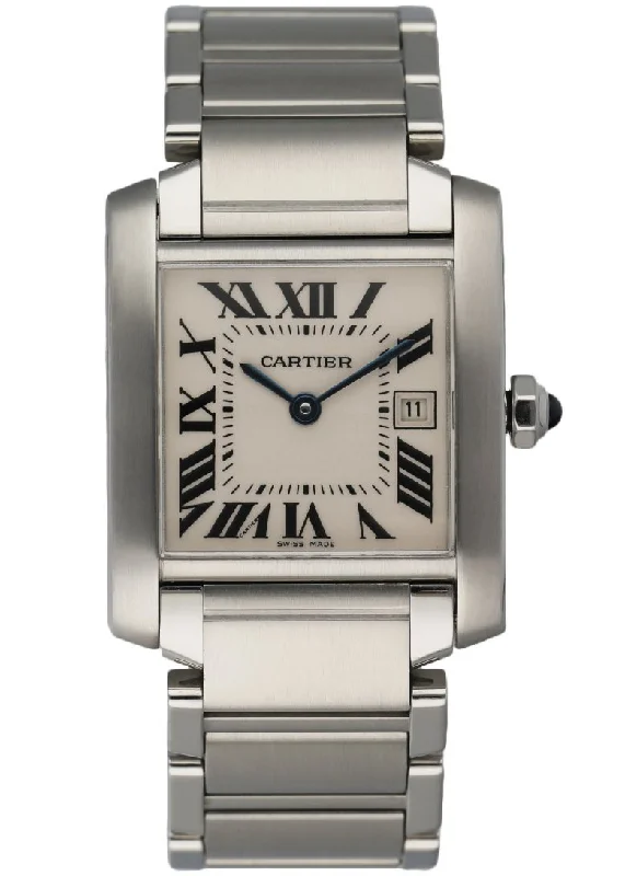 Cartier Tank Francaise 2465 Ladies Midsize Watch