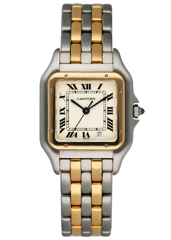 Cartier Panthere 1100 Midsize Two Tone Ladies Watch