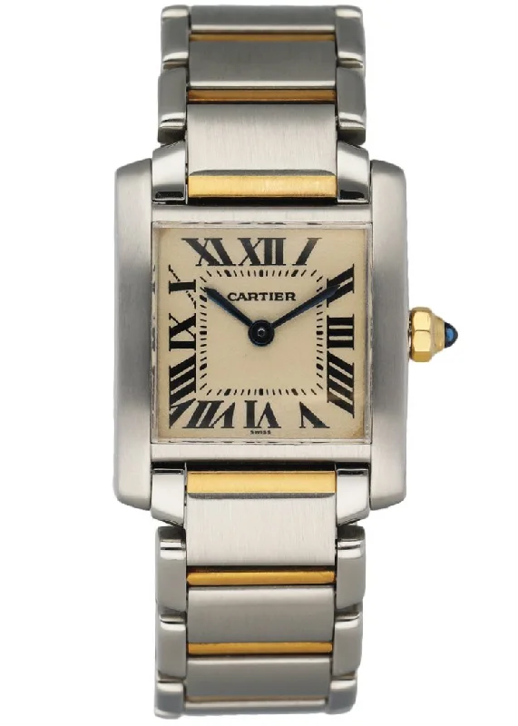 Cartier Tank Francaise 2300 Two-Tone Ladies Watch