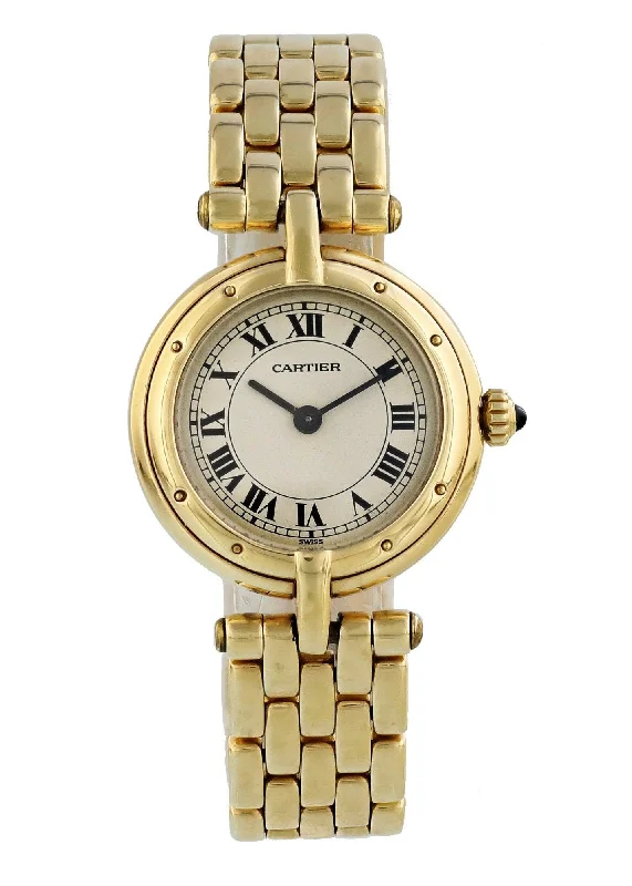 Cartier cougar Panthere Yellow Gold Ladies Watch