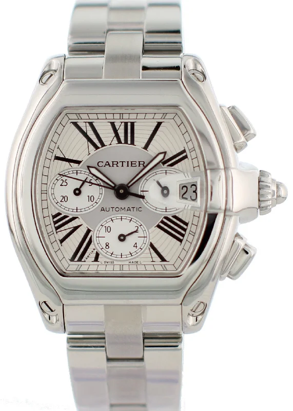 Cartier Roadster XL Chronograph 2618 Mens Watch