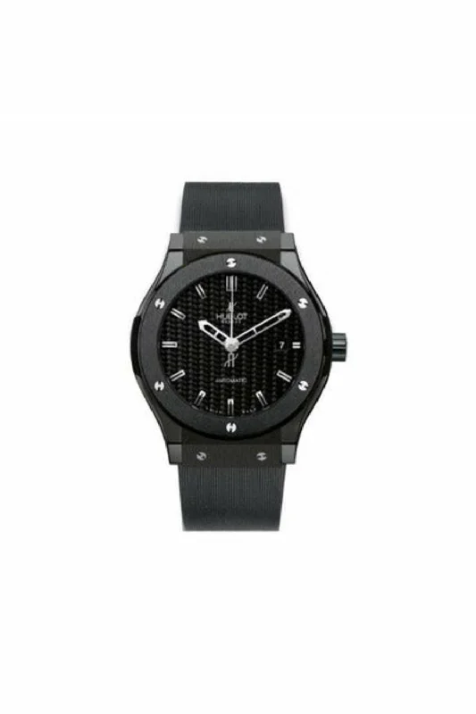 hublot classic fusion black magic 45mm black ceramic men's watch