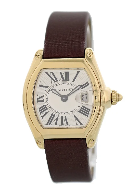 Cartier Roadster 2676 18K Yellow Gold Ladies Watch