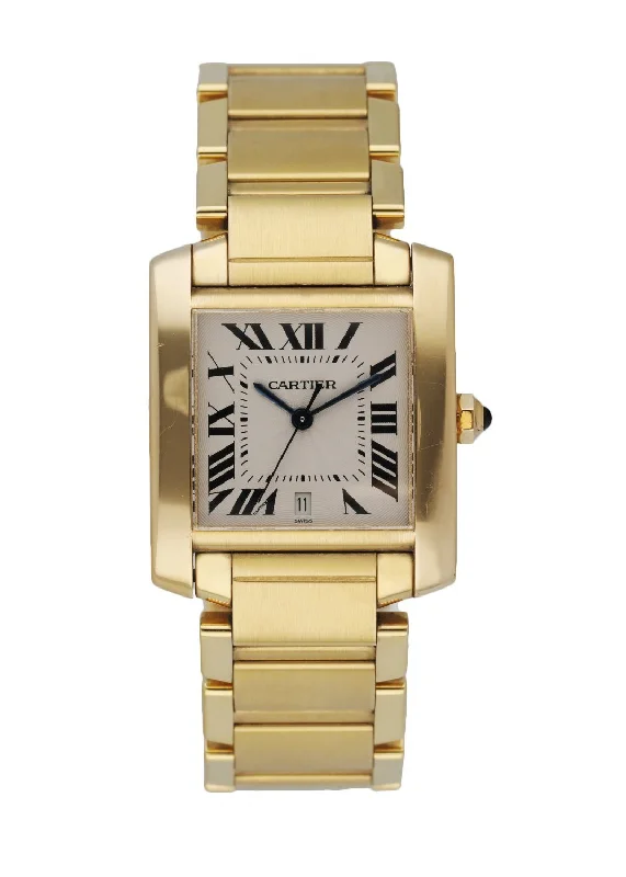 Cartier Tank Francaise 1840 18K Yellow Gold Men's Watch