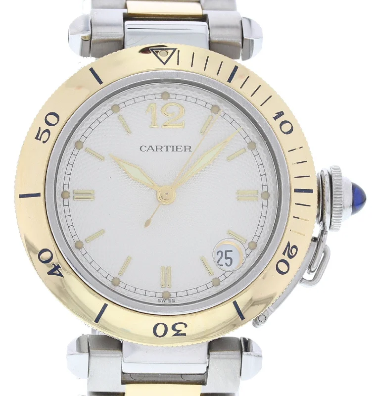 Cartier Pasha 1034 YG & SS Automatic