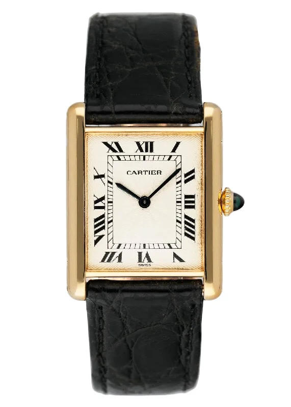 Cartier Tank Louis W1504856 18K Yellow Gold Ladies Watch