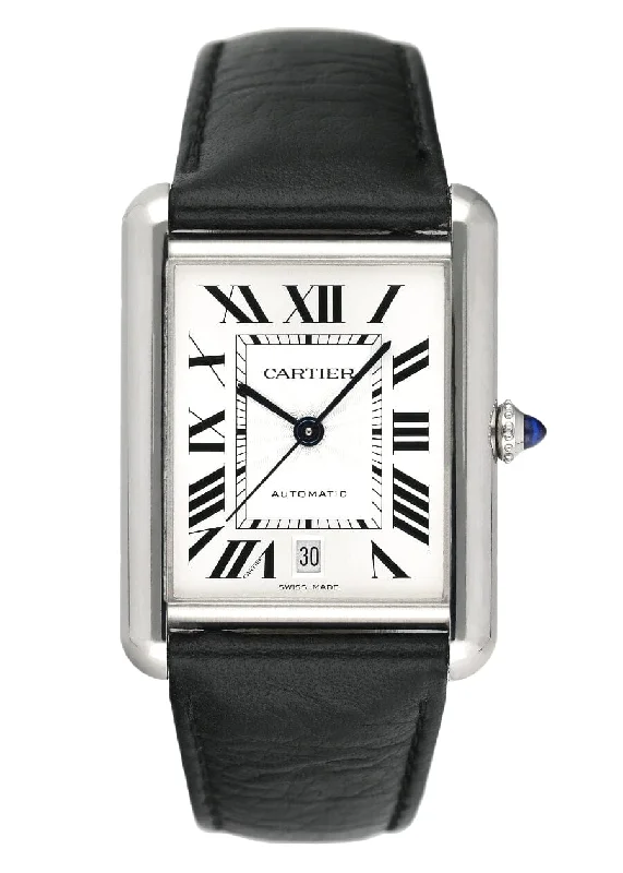 Cartier Tank Must WSTA0040 Extra-Large Model Mens Watch Box Papers