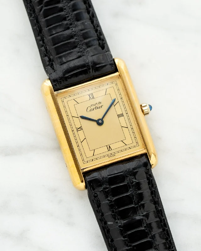 must de Cartier Tank LM Small Roman