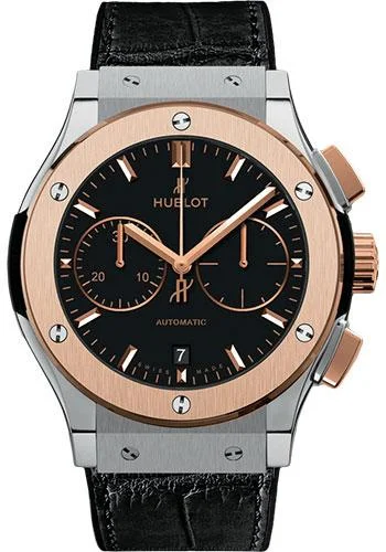 Hublot Classic Fusion Chronograph Titanium King Gold Watch-521.NO.1181.LR