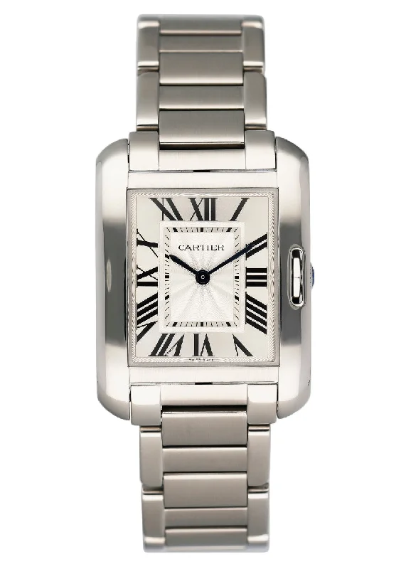 Cartier Tank Anglaise W5310044/3704 Steel Ladies Watch