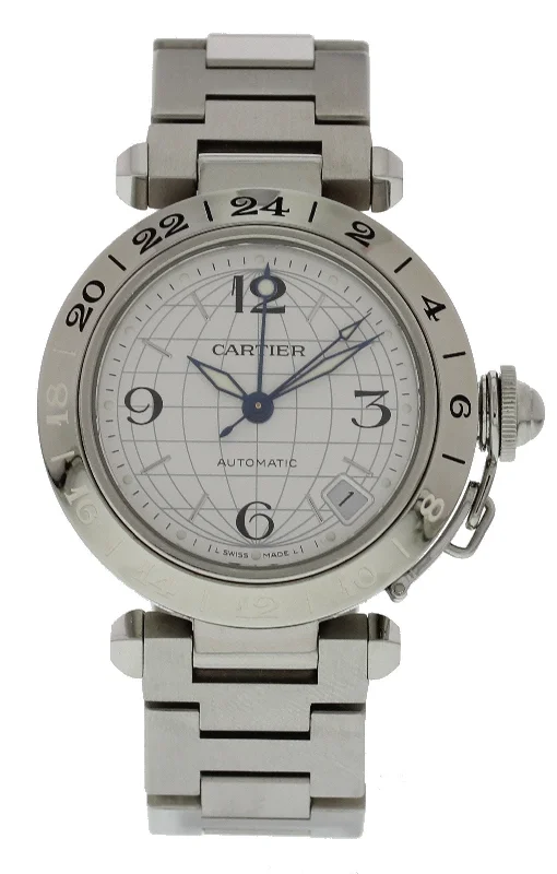 Cartier Pasha 2377 GMT Mens Watch