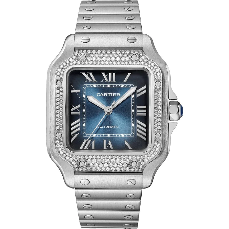 Santos de Cartier watch CRW4SA0006