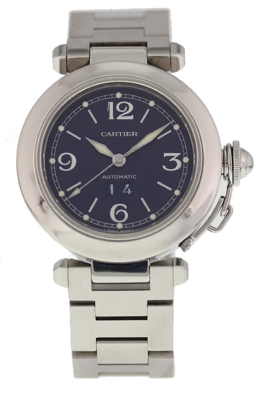 Cartier Pasha C Big Date Automatic 2475 Stainless Steel