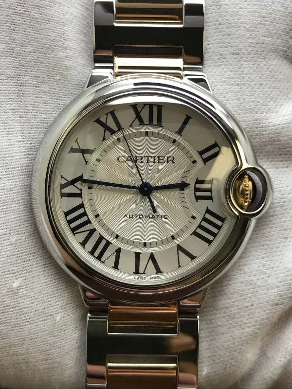 Cartier Ballon Bleu W2BB0012 Silver Dial Automatic Watch