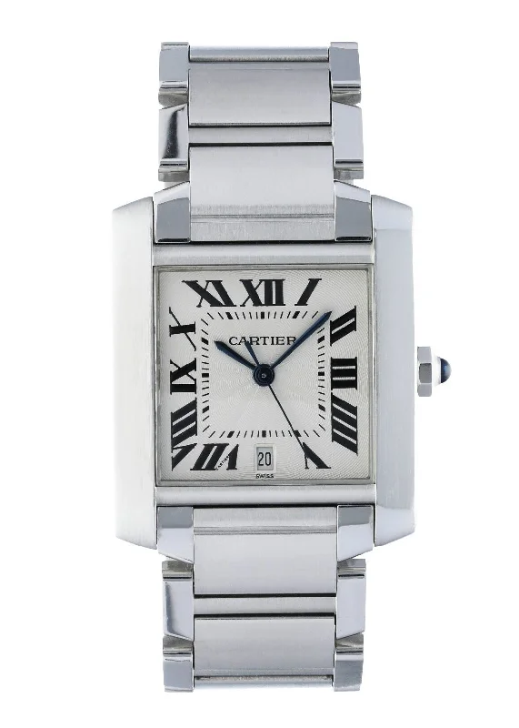 Cartier Tank Francaise 2302 Mens Watch