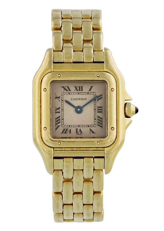 Cartier Panthere 1070 18K Yellow Gold Ladies Watch