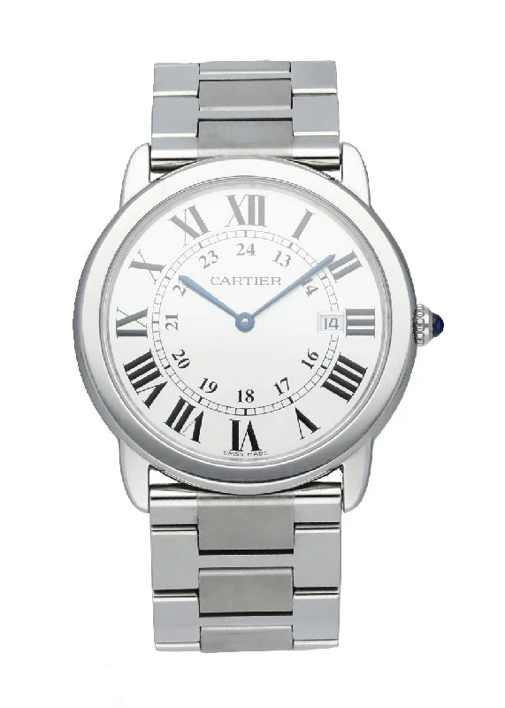 Cartier Solo Ronde Date 3603 Men's Watch