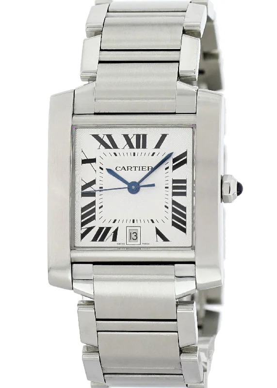 Cartier Tank Francaise 2302 Mens Watch