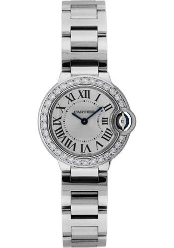 Cartier Ballon Bleu de Cartier Watch - Small White Gold Case - Diamond Bezel - WE9003Z3