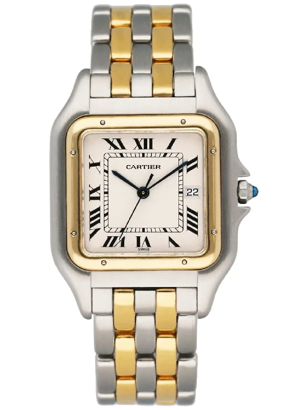 Cartier Panthere Jumbo Two Row Mens Watch