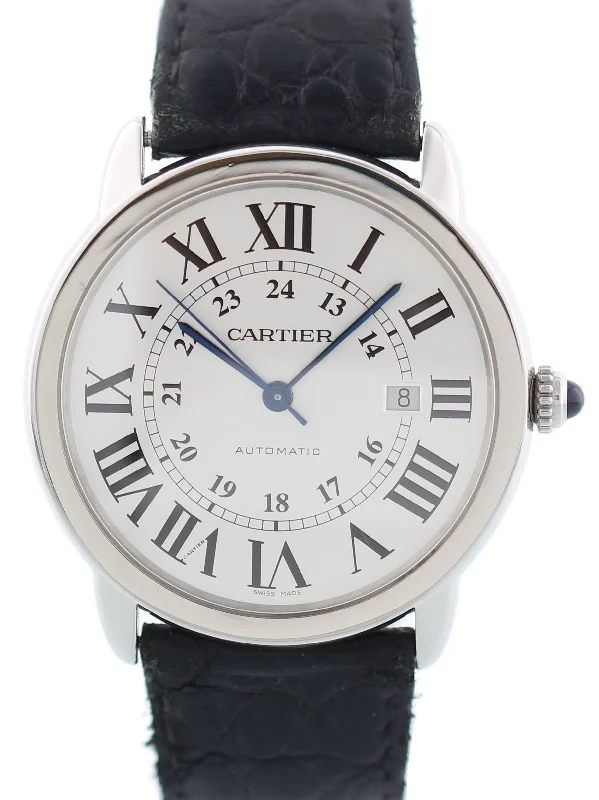 Jumbo Cartier Ronde Solo W6701010 / 3802 Automatic