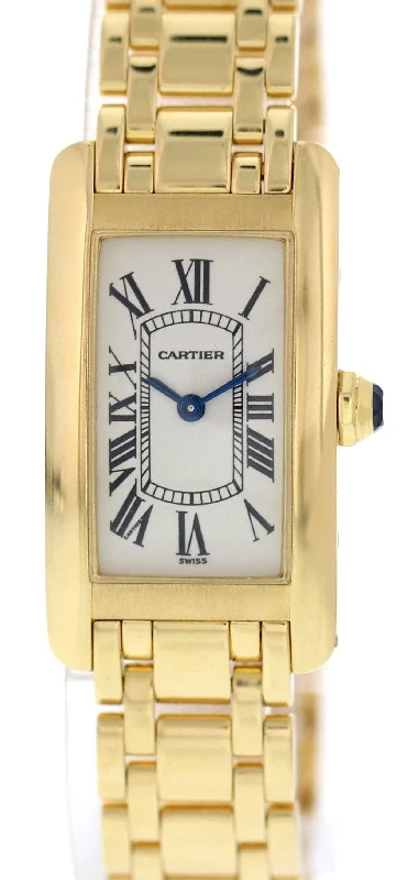 Cartier Tank Americaine 1710 18K Yellow Gold