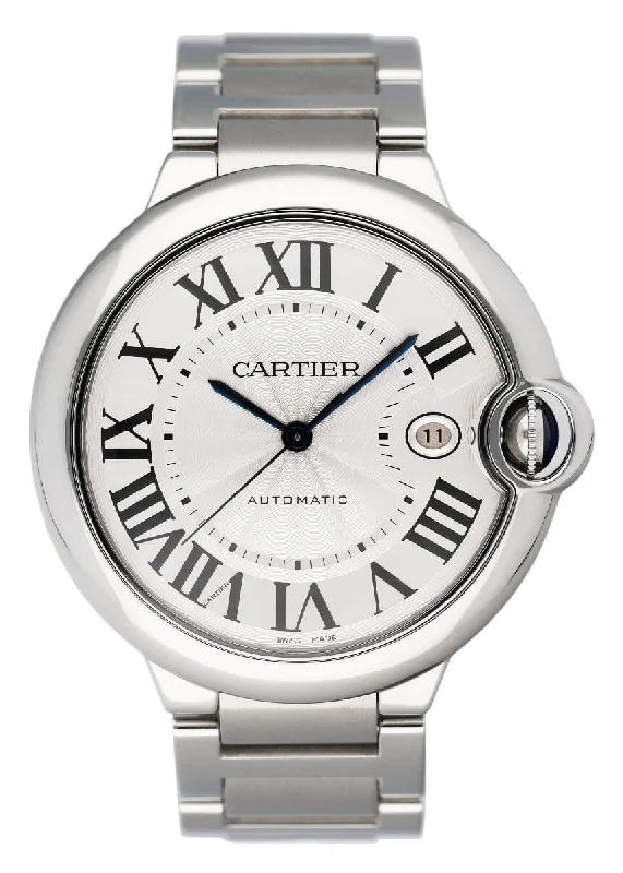 Cartier Ballon Bleu W69012Z4 Stainless Steel Mens Watch