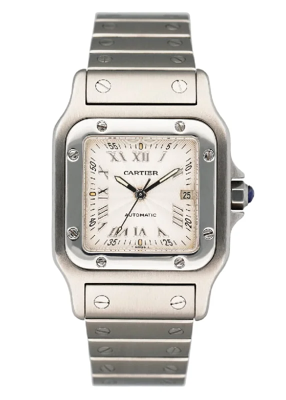 Cartier Santos Galbee W20040D6 Stainless Steel Ladies Watch