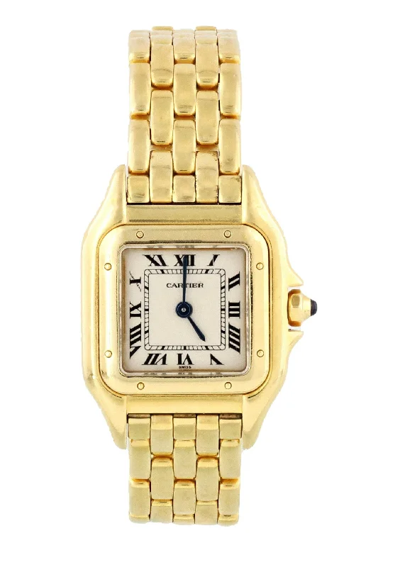 Cartier Panthere 18K Yellow Gold Ladies Watch