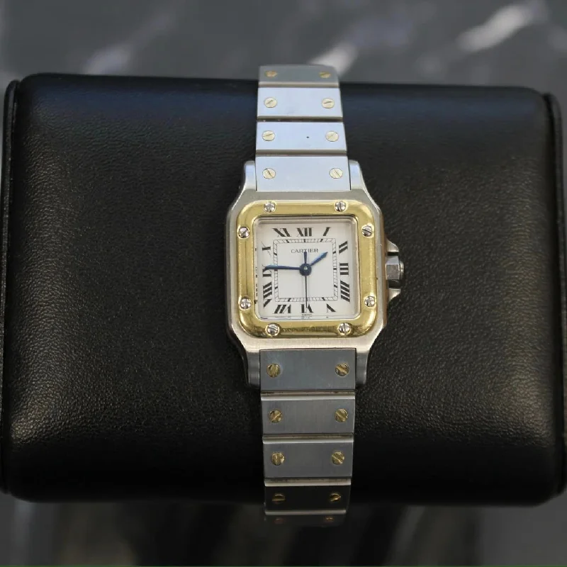 Cartier Ladies Santos Automatic Two-tone - 0902