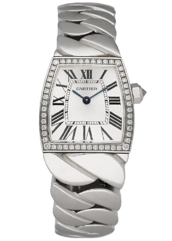 Cartier La Dona 2905 18K White Gold Diamonds Ladies Watch Box Papers