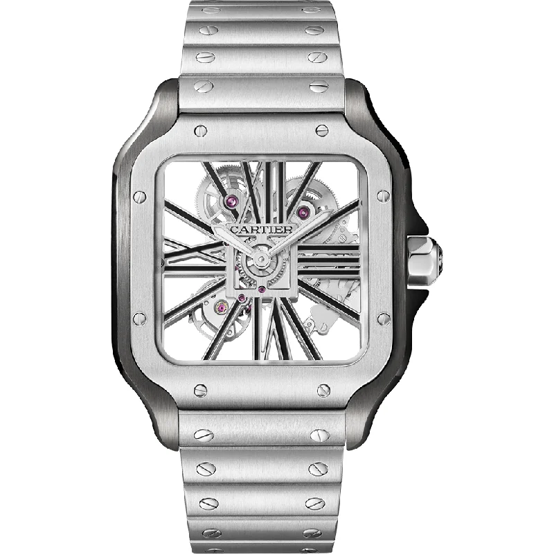 Santos de Cartier watch CRWHSA0027