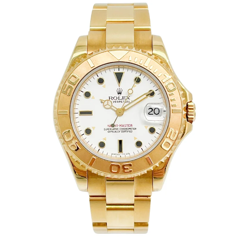 Rolex Yacht Master 35 Gelbgold 68628