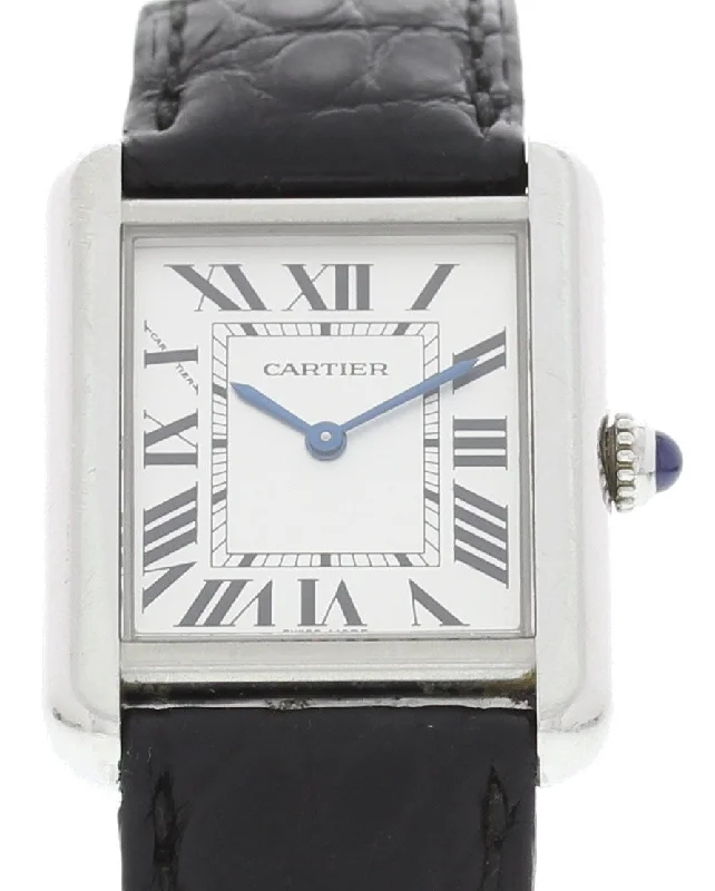 Ladies Cartier Tank Solo Stainless Steel 2716