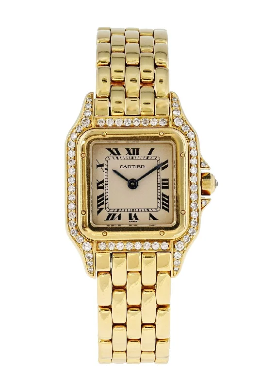 Cartier Panthere 18K Diamonds Ladies Watch