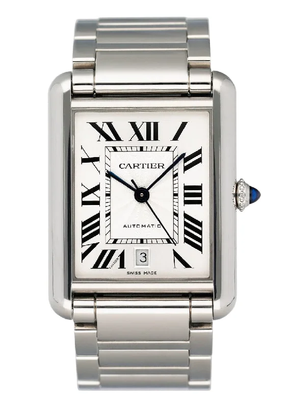 Cartier Tank Must WSTA0053 Extra-Large Model Mens Watch Box Papers