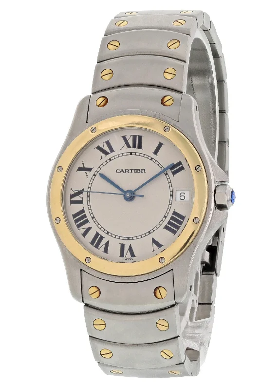 Cartier Ronde Santos 1910 Automatic Mens Watch