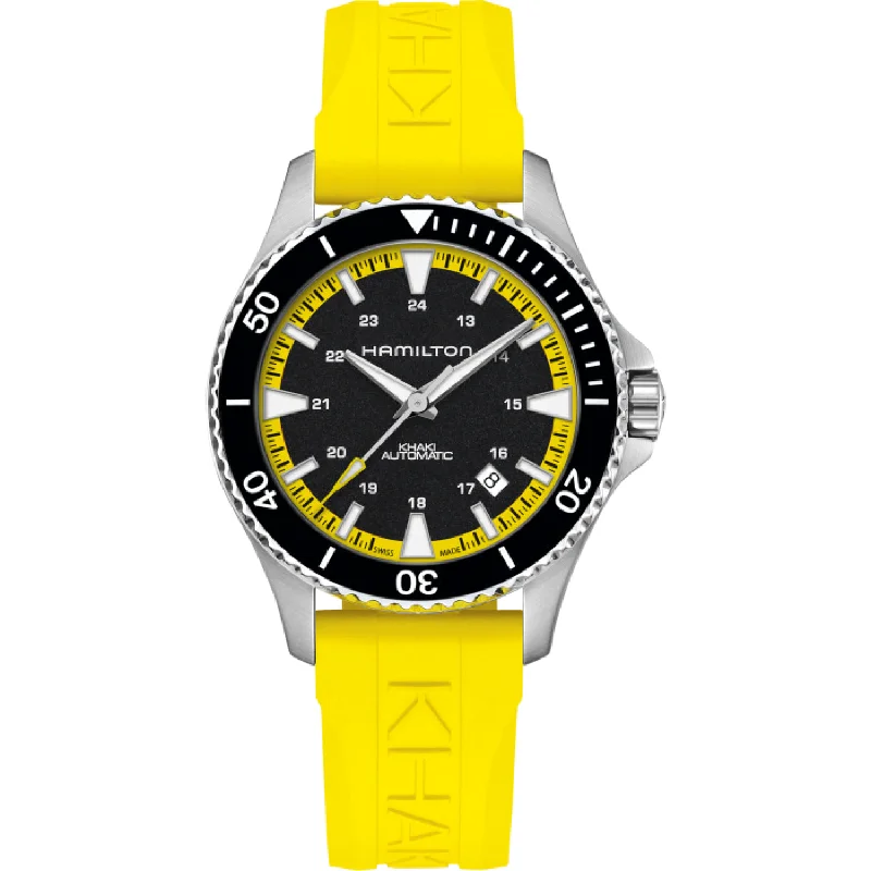 KHAKI NAVY SCUBA AUTO - ACID YELLOW