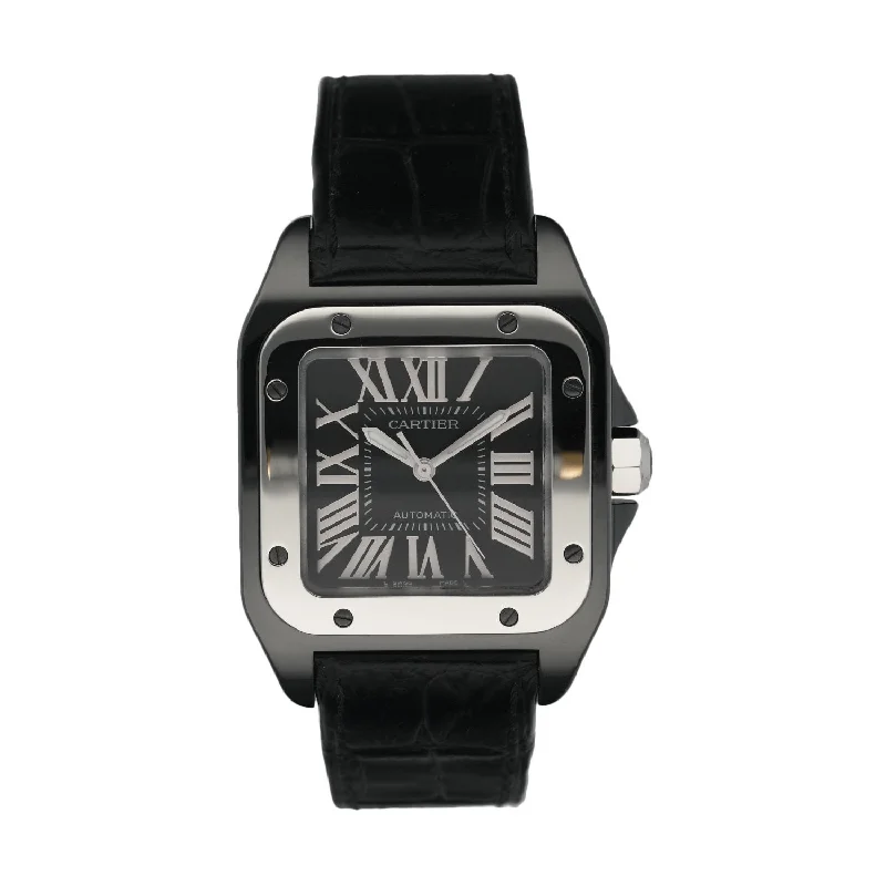 Cartier Santos 100 2878 Automatic PVD Watch