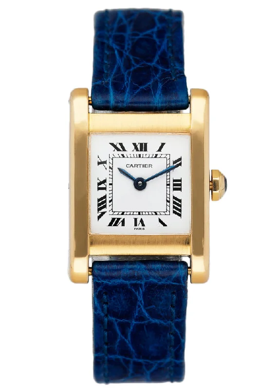 Cartier Tank Paris 18K Yellow Gold Ladies Watch